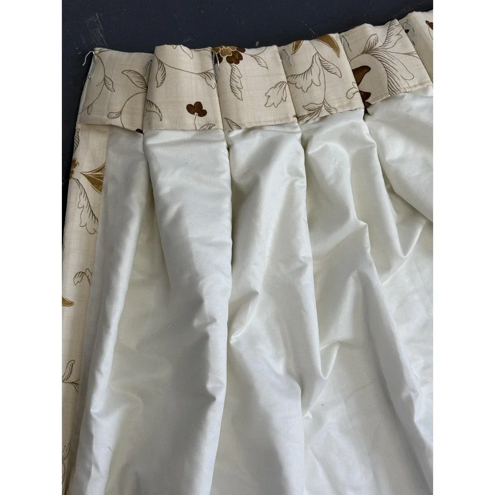 Custom Pinch Pleat Lee Jofa Groundworks Pinch Pleat Curtains - 2 Panels 76